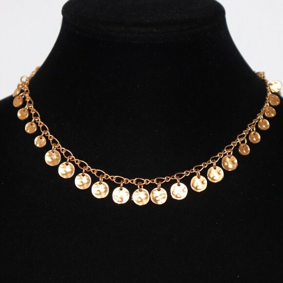 Vintagejelyfish Jewelry - 🌟💛🔗 Golden Charm Necklace · 16–18" Adjustable · Vintage Whimsy